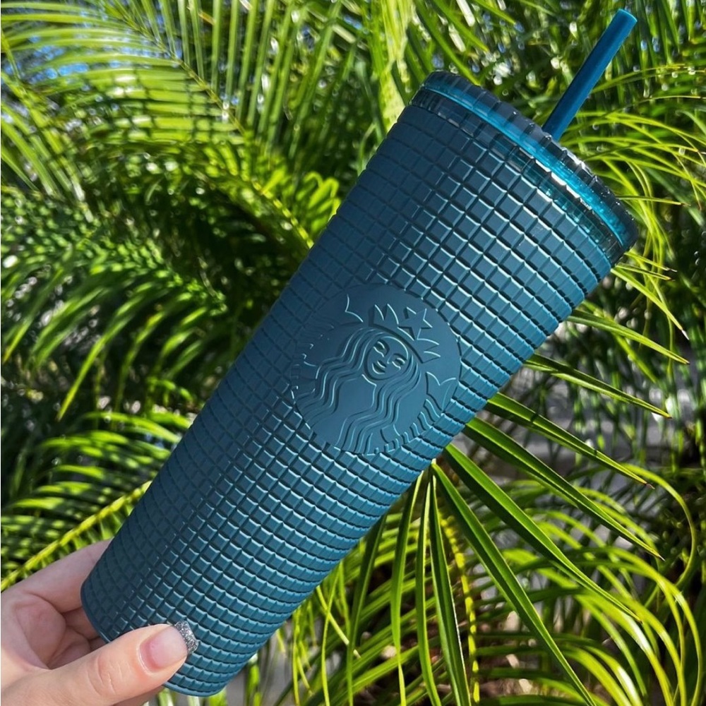 Starbucks Grid Navy Tumbler